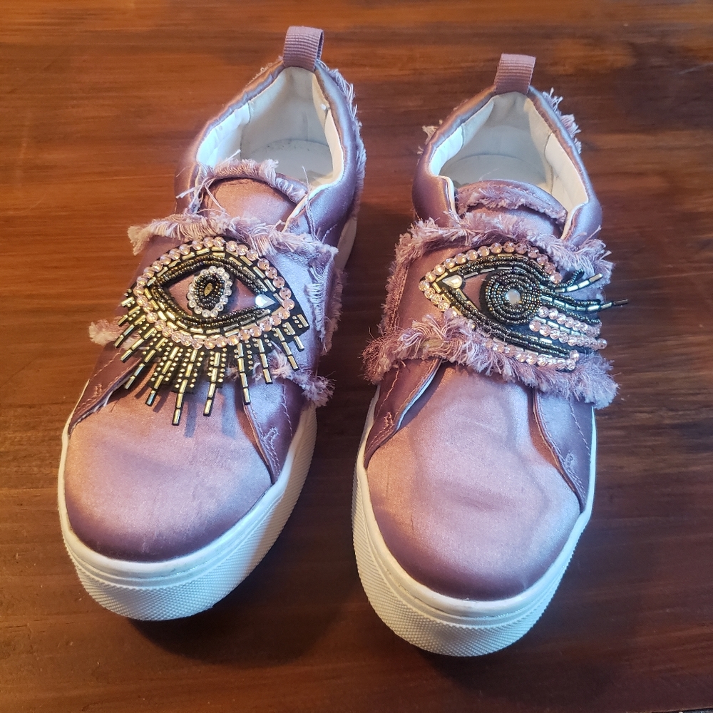 Sam Edelman Levine purple blink shoes  size 5.5